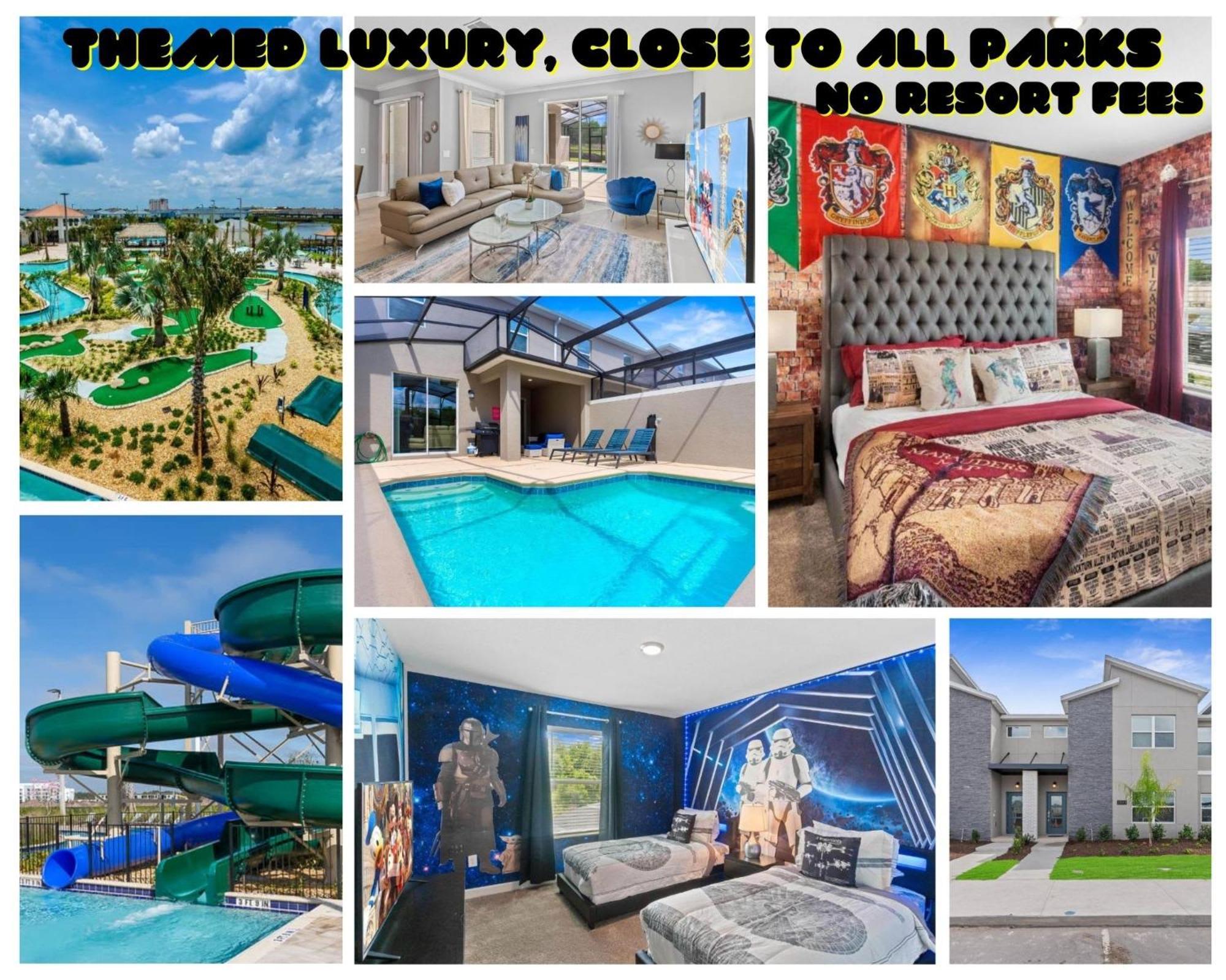 Gorgeous Condo Close To Disney W Private Pool Bbq - Themed Bedrooms Walk To Clubhouse Kissimmee Εξωτερικό φωτογραφία